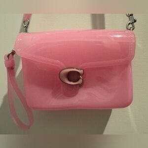 Coach Jelly Tabby Bright Pink